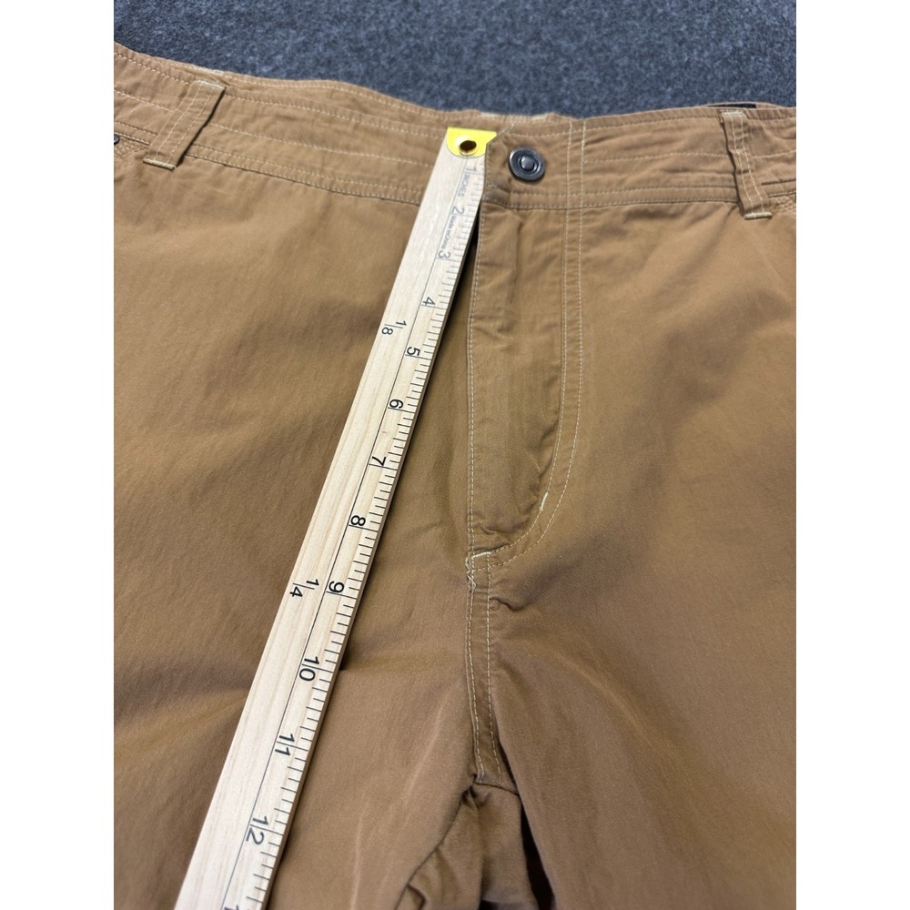 KUHL Shorts Mens 38 Tan Khaki Cotton Nylon Outdoor Hiking Utility Casual 10.5" - Picture 13 of 16